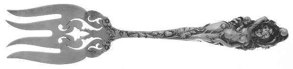 Love Disarmed (Sterling, 1899) Fork-Cold Meat/Servg-Sm/Solid