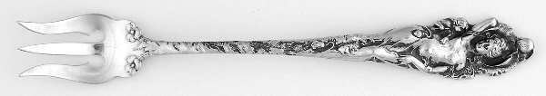 Love Disarmed (Sterling, 1899) Oyster Fork