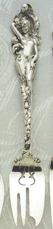 Love Disarmed (Sterling, 1899) Individual Pie Fork
