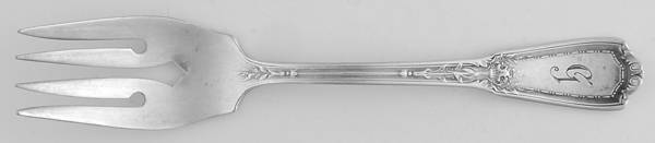 Louis XVI (Silverplate, 1926) Monogram Individual Salad Fork