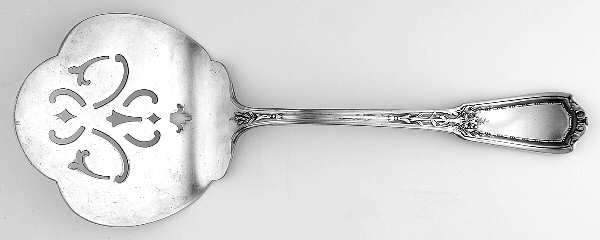 Louis XVI (Silverplate, 1926) Solid Pierced Waffle Server
