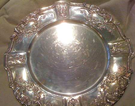 Louis XV (Sterling, Hollowware) Dinner/Service Plate
