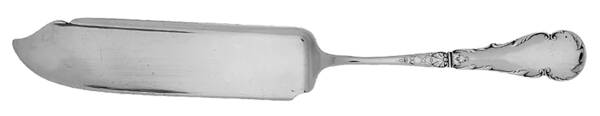 Luxembourg (Sterling, 1890, No Monograms) Solid Ice Cream Slicer
