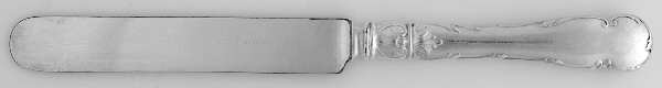 Luxenbourg (Silverplate, 1889) Blunt Hollow Knife with Bolster