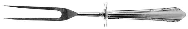 Madamoiselle (Silverplate) Large Stainless-Prong Roast Carving Fork