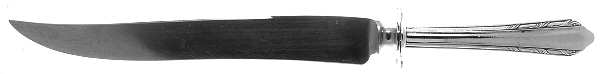 Madamoiselle (Silverplate) Large Stainless Blade Roast Carving Knife