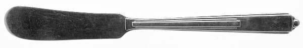 Maid of Honor (Silverplate, 1935) Flat Handle Butter Spreader