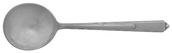 Maid of Honor (Silverplate, 1935) Round Bowl Soup Spoon (Cream Soup)