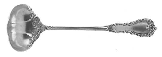 Majestic (Sterling, 1894) Solid Piece Cream Ladle