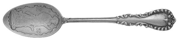 Majestic (Sterling, 1894) Souvenir Spoon (Teaspoon)