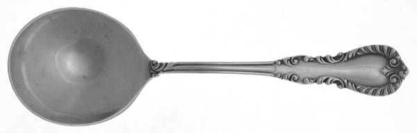 Majestic (Sterling, 1894) Round Bowl Soup Spoon (Cream Soup)