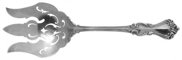 Marlborough (Sterling, 1906, No Monos) Solid Salad Serving Fork