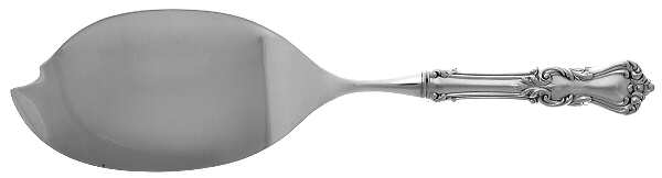 Marlborough (Sterling, 1906, No Monos) Hollow Handle Fish Serving Knife, Silverplt Blade