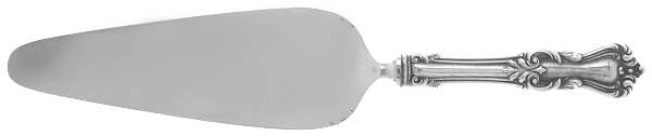 Marlborough (Sterling, 1906, No Monos) Pie Server with Stainless Blade