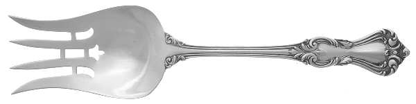 Marlborough (Sterling, 1906, No Monos) Solid Salad Serving Fork
