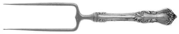 Marlborough (Sterling, 1906, No Monos) Large Joint/Roast Holder Fork
