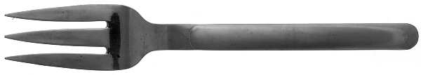 Middleburg-Marlborough (Stainless) Medium Solid Cold Meat Serving Fork