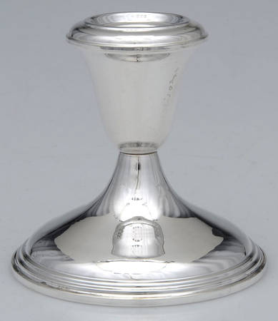Sterling Hollowware Weighted Console Candleholder