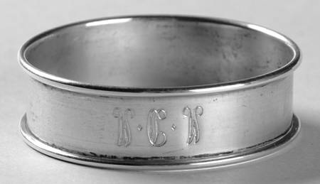 Sterling Hollowware Napkin Ring
