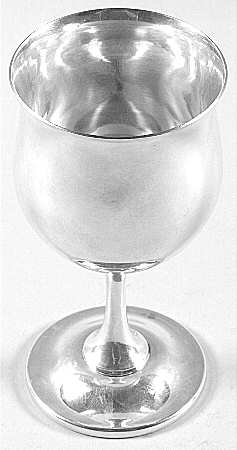 Sterling Hollowware Sterling Wine Goblet