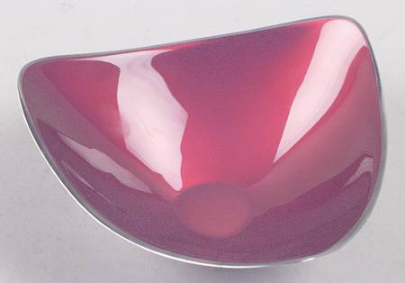 Silverplate Hollowware Triangular Bon Bon Bowl