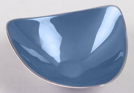 Silverplate Hollowware Triangular Bon Bon Bowl