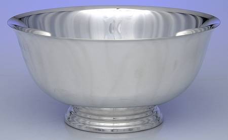 Silverplate Hollowware 10" Paul Revere Bowl