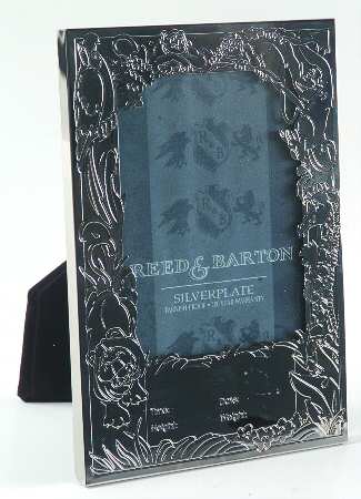 Silverplate Hollowware 5" X 7" Picture Frame