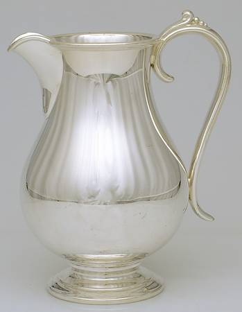 Silverplate Hollowware Silverplate Water Pitcher