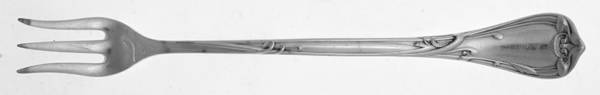 Modern Art (Silverplate, 1904) Oyster Fork