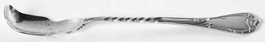 Modern Art (Silverplate, 1904) Small Horseradish Serving Spoon