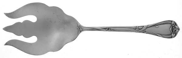 Modern Art (Silverplate, 1904) Solid Salad Serving Fork