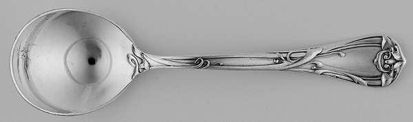 Modern Art (Silverplate, 1904) Round Bowl Soup Spoon (Bouillon)