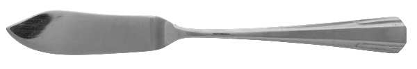Montserrat (Stainless Flat Handle Master Butter Knife