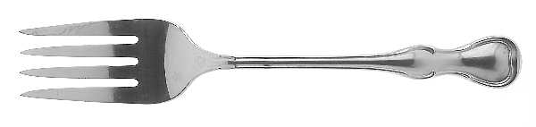 Modern Provincial (Stainless, 1967) Medium Solid Cold Meat Serving Fork
