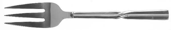 Newport Beach (Stainless) Medium Solid Cold Meat Serving Fork