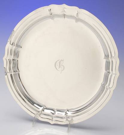 Newport (Sterling, Hollowware) 12" Round Tray
