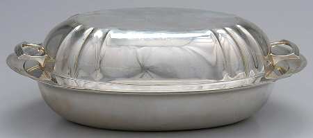 Newport (Sterling, Hollowware) 10" Oval Double Vegetable