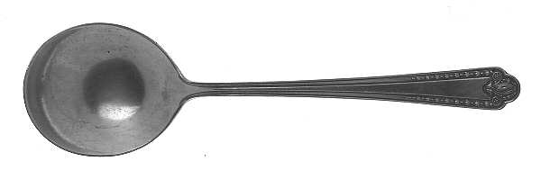 Normandy (Silverplate, 1925) Round Bowl Soup Spoon (Bouillon)