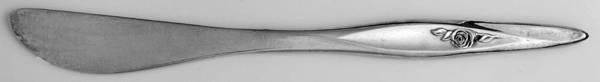 Nostalgia (Silverplate, 1963) Flat Handle Butter Spreader