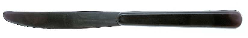 Nouvelle-Black (Stainless) Modern Solid Knife