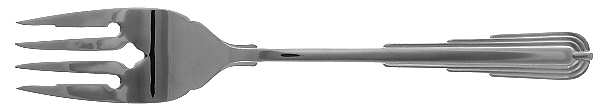 Odessa (Stainless) Medium Solid Cold Meat Serving Fork