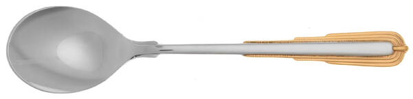 Odessa Gold (Stainless-Gold) Spoon-Spaghetti/Solid-Individual HC