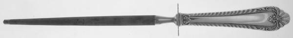 Old London (Silverplate) Large Roast Steel Rod Knife Sharpener