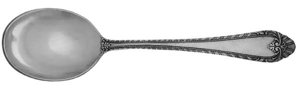 Old London (Silverplate) Round Bowl Soup Spoon (Gumbo)