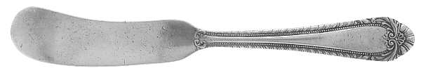 Old London (Silverplate) Flat Handle Butter Spreader