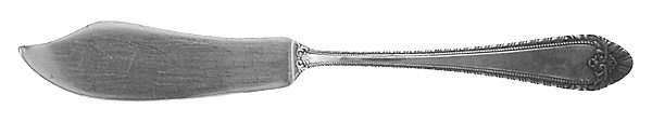 Old London (Silverplate) Flat Handle Master Butter Knife