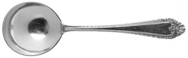 Old London (Silverplate) Round Bowl Soup Spoon (Cream Soup)