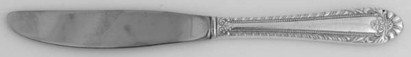 Old London (Silverplate) Solid Handle Modern Butter Spreader
