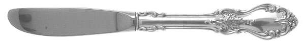 Old Virginia (Sterling) Modern Hollow Butter Spreader (Stainless)